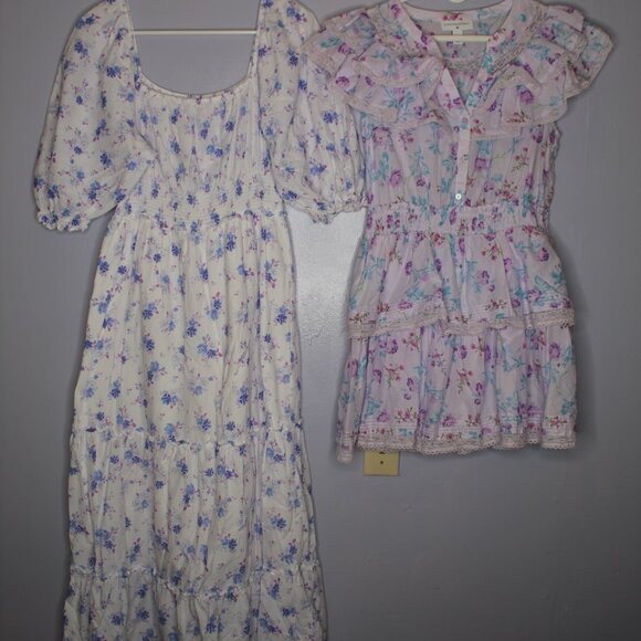 Love Shack Fancy Dresses & Skirts - NWOT 2 Bundle Love Shack Fancy x Target Floral cottage core ruffle dress